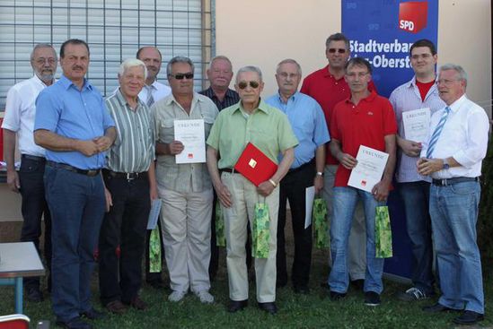 Alle Jubilare zusammen